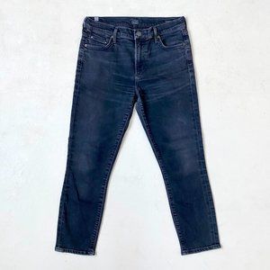 Citizens of Humanity Rocket Crop in Reflection Black